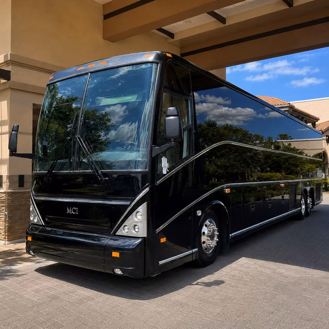 event transportation bus rentals in quincy
